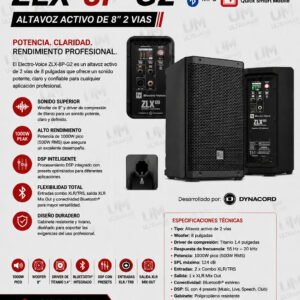 Electro-Voice ZLX-8P-G2 Altavoz Activo 8"