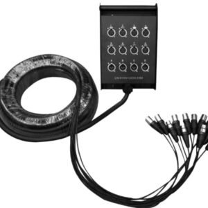 L&N ACOUSTICS LN-8159/12CH-15M MEDUSA 12 CANALES (8 JACK XLR/4 PLUG XLR) 15M