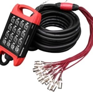 SOUNDKING BCB402/10M Cable medusa 12via.XLR input + 4via.XLR output 10M