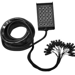 L&N-ACOUSTICS  LN-16F4M-20M MEDUSA 20 CANALES (16 JACK XLR/4 PLUG XLR) 20M
