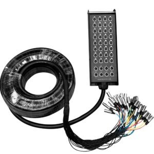 L&N-ACOUSTICS LN-8162/40CH-30M MEDUSA 40 CANALES (32 JACK XLR/8 PLUG XLR) 30M