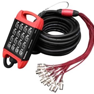 SOUNDKING BCB402/10M Cable medusa 12via.XLR input + 4via.XLR output 10M
