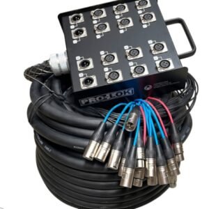 Pro-lok PCSN-12X4-100NK – Cableado snake de 12 entradas