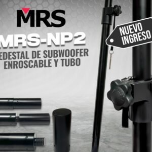MRS-NP2 – Pedestal enroscable de subwoofer a Parlante Aereo y tubo NP2