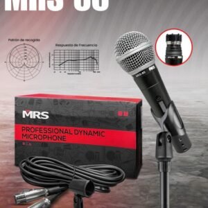 MRS-85 MICROFONO VOCAL DE MANO DINAMICO CARDIOIDE