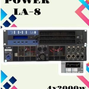 STM ELECTRONICS  POWER LA-8  AMPLIFICADOR DE SONIDO 8000W