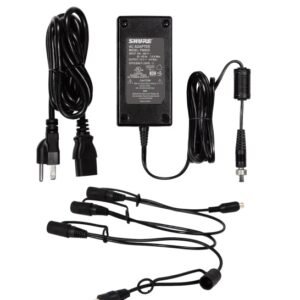 PS124 Fuente de alimentación en línea para receptores inalámbricos y transmisores PSM para montaje en rack de Shure