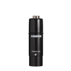 SHURE RPM400TQG TQG Cableado para Preamplificador XLR con Pinza de Cinturón