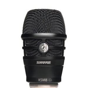 SHURE RPW174 Cápsula inalámbrica KSM8 para transmisores Shure de color negro