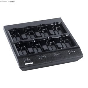 SHURE SBC800-US Cargador para 8 baterías
