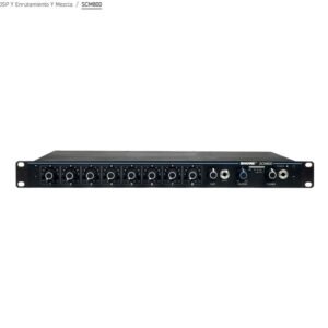 SCM800 Mezclador de micrófonos 8 canales