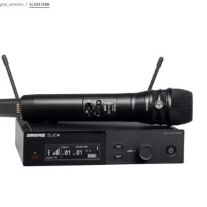 SHURE SLXD2/K8B Transmisor de mano con cápsula KSM8 Dualdyne