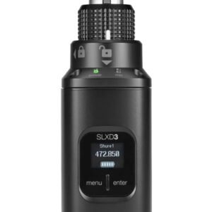 SLXD3 Transmisor plug-on inalámbrico digital con conector XLR