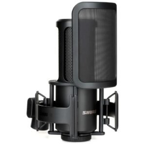 Shure SM4-K-KIT Kit de micrófono de condensador de doble diafragma para grabación en casa