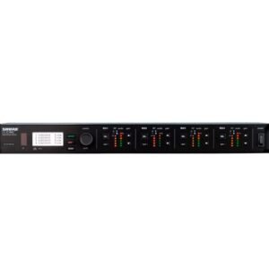 SHURE ULXD4QE Receptor inalámbrico digital de cuatro canales ULXD4Q