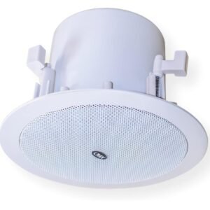 CMX CSK-520K Altavoz de techo comercial con cubierta trasera, blanco
