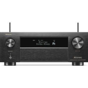 Denon AVC-X4800H Receptor de cine en casa de 9.4 canales Dolby Atmos, 8k, Wi-Fi, HEOS, Spotify, Tidal, AirPlay 2, Bluetooth