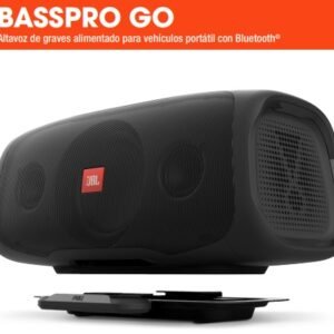 JBL BASSPRO GO SUBWOOFER PORTATIL  ALIMENTADO POR VEHICULO ALTAVOZ RANGO COMPLETO