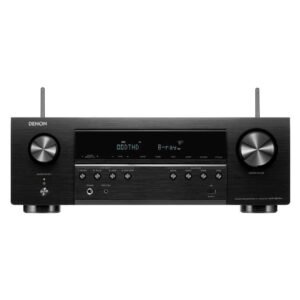 Denon AVR-S670H Receptor A/V 8K de 5,2 canales y 75 vatios – Negro