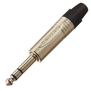 Neutrik NP3X Plug TRS Conector de 1/4″