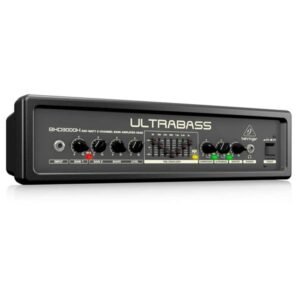 Behringer UltraBass BXD3000H Cabezal de Bajo de 300 Canales y 2 Vatios