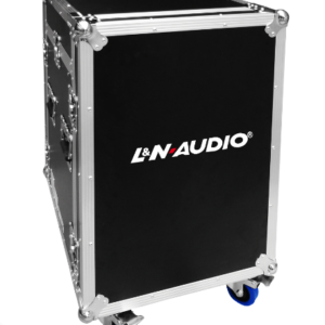L&N-AUDIO LN-ME12UW RACK INCLINADO PARA MEZCLADORA 10U / RACK VERTICAL 12U CON RUEDAS P/CONSOLAS Y POWERS