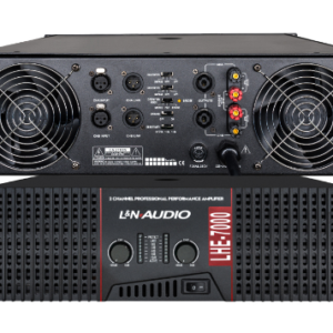 L&N-AUDIO  LHE-7000 AMPLIFICADOR DE AUDIO 2850Wx2 2 OHM