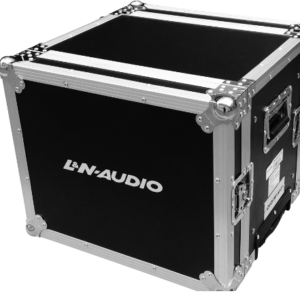 L&N-AUDIO LN-8UEDHW RACK 8U DELUXE 14″ PROF. C/MANGO DE EXTENSIBLE