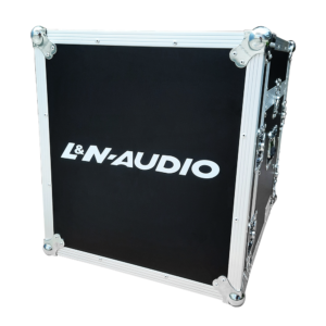 L&N AUDIO LN-ME8U RACK P/EQUIPOS 10ES.C/MESA PLEGABLE P/CONSOLA Y POWERS 43.50CM*52.00CM*52.50CM