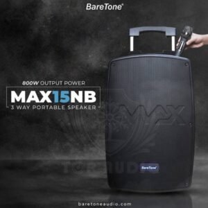 BareTone MAX15NB Altavoz Activo de 15"
