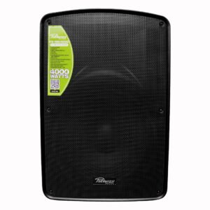 POTTENZA PZ-155/4000 15″, 5 ENTRADAS XLR, 2 VENTILADORES, BLUETOOTH TWS, 2 MICROFONOS INALAMBRICOS, EQ 5 BANDAS