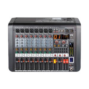 POTTENZA PZ-CF/80 Mezcladora de audio 8 can. con USB y BT