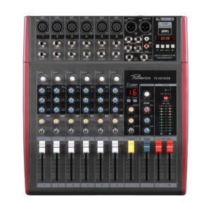 POTTENZA PZ-K612USB Mezcladora de Audio 6 canales con USB