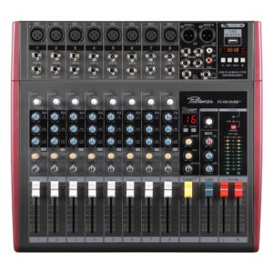 POTTENZA PZ-K812USB Mezcladora 8 canales con USB