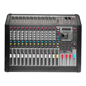 POTTENZA PZ-MP120 Consola de 12 canales 2x350W con USB D.VEN. BLUETOOTH