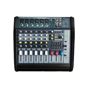 POTTENZA PZ-MP6000BLT Consola 6 canales 2x170W con USB BLT