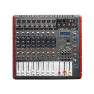 POTTENZA PZ-YPM-808DUSB Consola de audio 8 canales DOBLE VENTILADOR, USB y BT