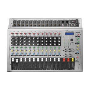 POTTENZA PZ-YPMX1208DUSB Consola de audio 12 canales DOBLE VENTILADOR, USB y BT