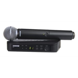 Shure BLX24US/SM58 – Micrófono Profesional Inalámbrico
