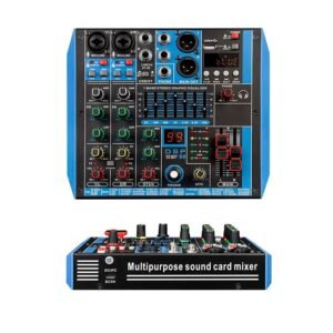All Sound MS-4K - Mezcladora interfaz de 4 canales
