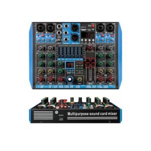 All Sound MS-6K - Mezcladora interfaz de 6 canales
