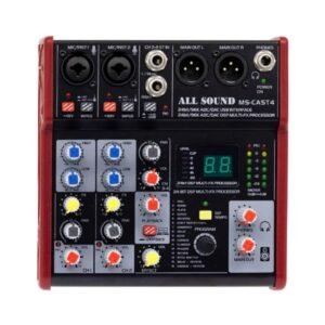 All Sound MS-CAST4 - Mixer 4 canales