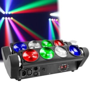 SANYI SPL-SPIDER EFECTO SPIDER 8 LED RGBW