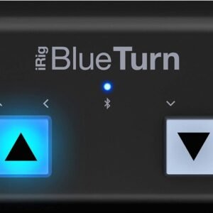 IK MULTIMEDIA IRIG-BTURN-IN BLUETOOTH LE PAGE TURNER CON 2 INTERRUPTORES Y 33 DE ALCANCE