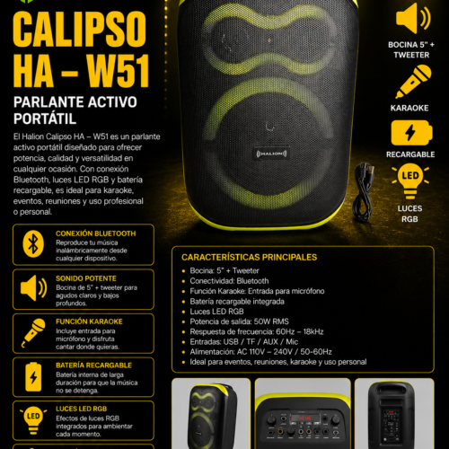 HALION CALIPSO HA - W51