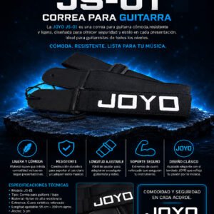 JOYO JS-01 Correa para Guitarra