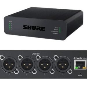 SHURE ANI4OUT XLR - interfaz de red de audio