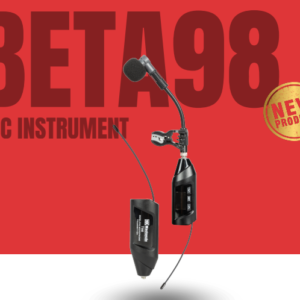 MACKENZIE UHF Sistema Inalámbrico de Instrumento Beta 98