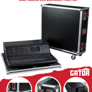 GATOR G TOUR M32 CASE MADERA CON DOGHOUSE PARA M32