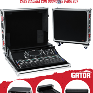 GATOR |GTOUR AHSQ7 case rígido profesional